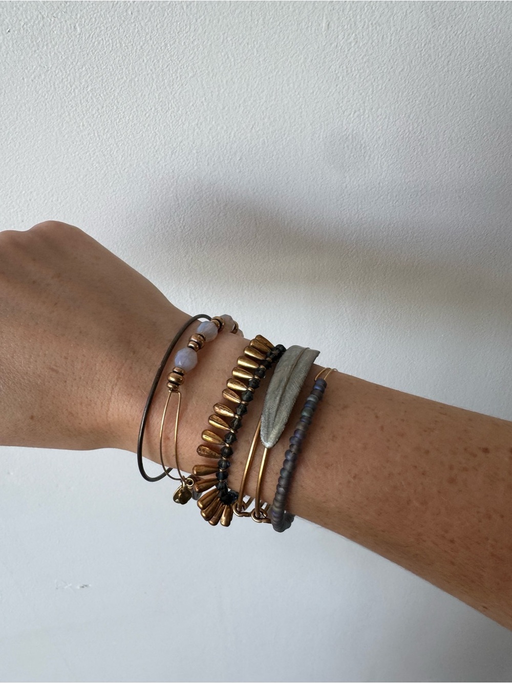 Alex and Ani 5 Assorted Bangles